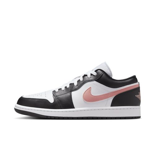 Chaussure Air Jordan 1 Low Pour Blanc/noir/rust Pink 553558s165