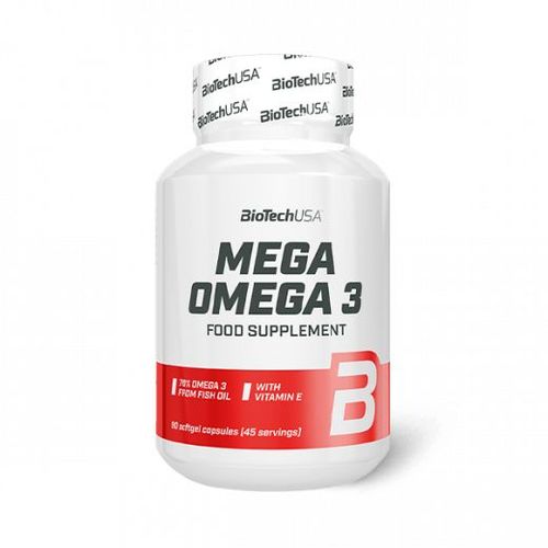 Mega Omega 3 (90 Caps)|Oméga 3|Biotech Usa 