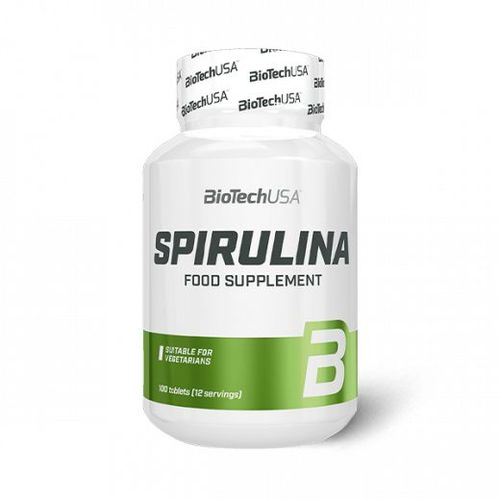 Spirulina (100 Tabs)|Spiruline|Biotech Usa 