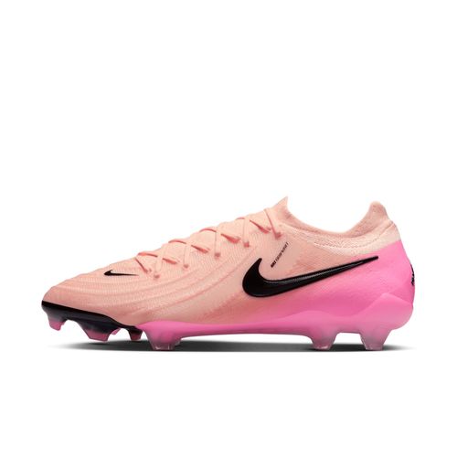 Chaussure De Foot À Crampons Basse Fg Nike Phantom Gx 2 Elite Crimson Tint/pink Blast/noir Fj2559800