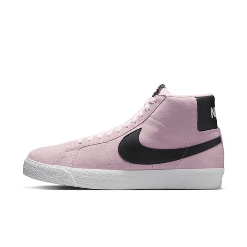 Chaussure De Skateboard Nike Sb Zoom Blazer Mid Pink Foam/blanc/gum Yellow/anthracite Fd0731601