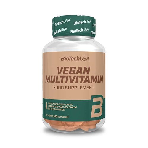 Vegan Multivitamin (60 Caps)|Multivitamines|Biotech Usa 