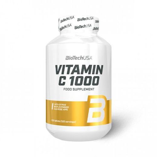 Vitamin C 1000 (100 Tabs)|Vitamine C|Biotech Usa 