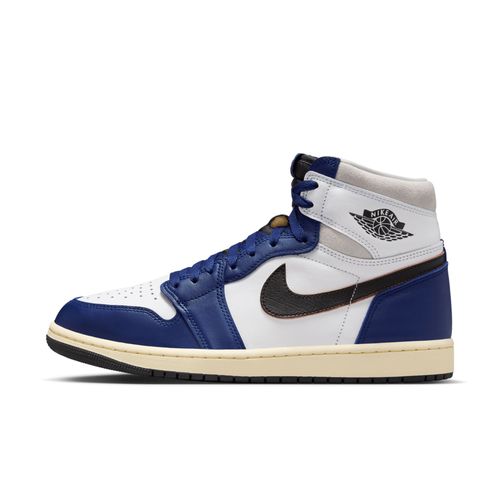 Chaussure Air Jordan 1 High Og Rare Air Pour Blanc/neutral Grey/deep Royal Blue/noir Dz5485s100