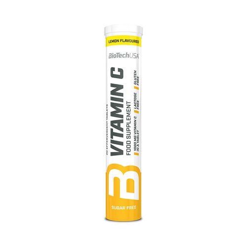Vitamin C Effervescent (20 Tabs)|Vitamine C|Biotech Usa 