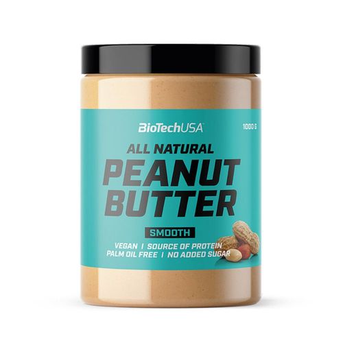 Peanut Butter Biotech Usa (1kg)|Smooth|Beurres Protéinés|Biotech Usa 