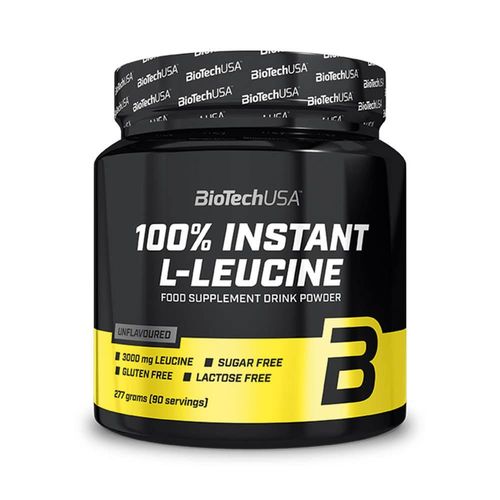 100% Instant L-Leucine (277g)|Bcaa & Acides Aminés Essentiels|Biotech Usa 
