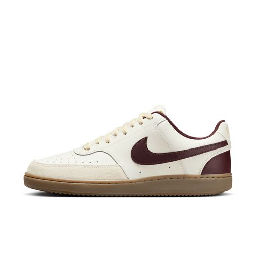 Chaussures Nike Court Vision Low Pour Homme Sail/light Khaki/gum Dark Brown/burgundy Crush Hv2530101