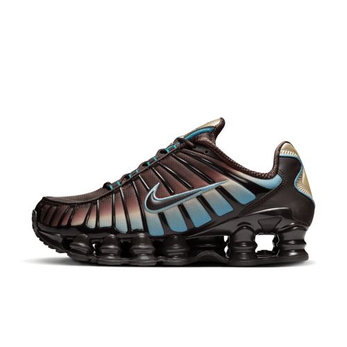 Chaussure Nike Shox Tl Pour Femme Velvet Brown/desert Khaki/denim Turquoise Ib4340200