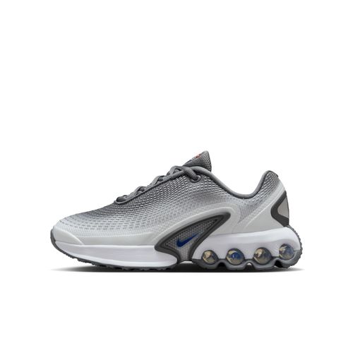 Chaussure Nike Air Max Dn Pour Ado Blanc/metallic Silver/platinum Tint/deep Royal Blue Ib2880100