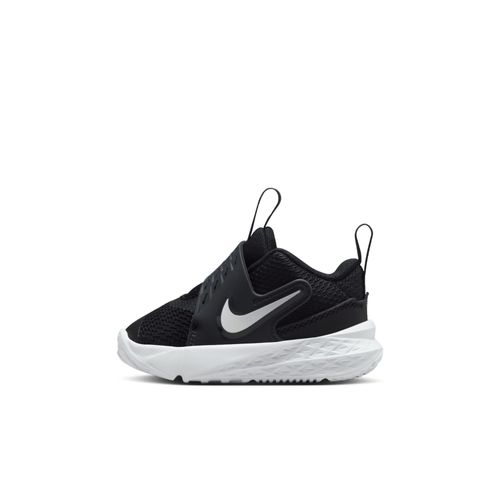 Chaussure Nike Team Hustle D 12 Pour Bébé Et Tout Noir/anthracite/blanc Hf6281002