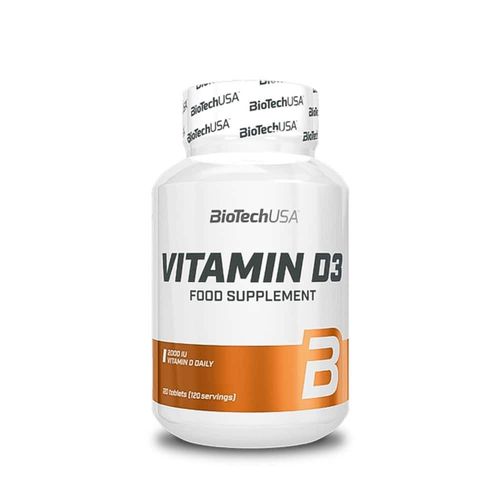 Vitamine D3 2000 Ui (120 Caps)|Vitamine D|Biotech Usa 