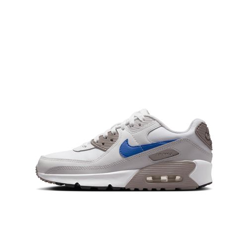 Chaussure Nike Air Max 90 Pour Ado Blanc/college Grey/summit White/racer Blue Hf6358105