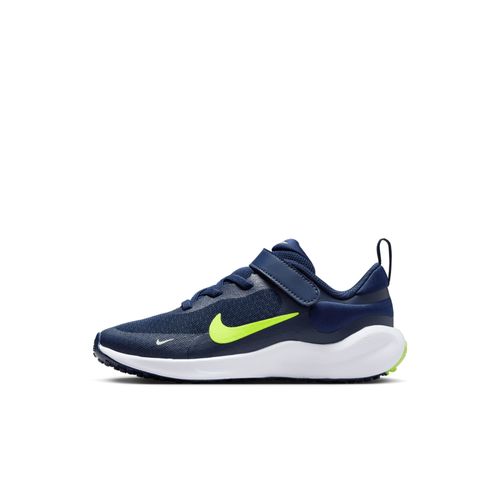 Chaussure Nike Revolution 7 Pour Enfant Midnight Navy/volt Tint/blanc/volt Fb7690403
