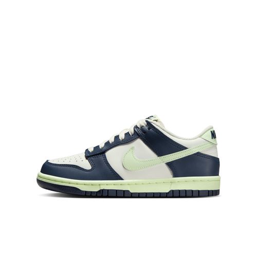 Chaussure Nike Dunk Low Pour Ado Sail/midnight Navy/volt Tint/volt Tint Fb9109127