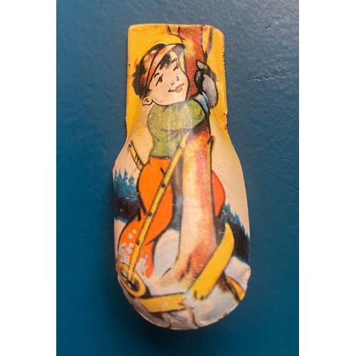 Clic Clac Ancien En Tôle Sérigraphiée