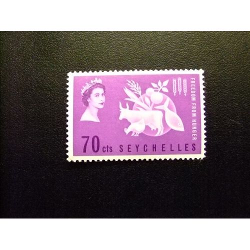 51 Seychelles 1957 / Libérer De La Faim / 203 Mh Stanley 213 Mh