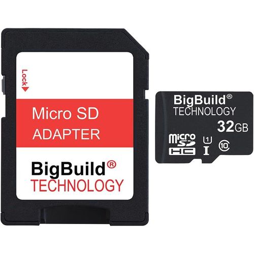 32Go 80Mo/s Ultra Rapide Carte mémoire pour Lecteur de Musique de FiiO M3K, M9 MP3, Classe 10 MicroSDHC
