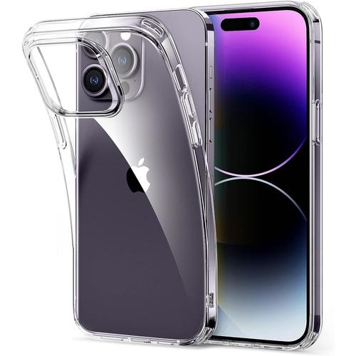 Coque Pour Iphone 15 Pro Max - Silicone Gel Tpu Transparent Protection Souple Ultra Mince Phonillico®