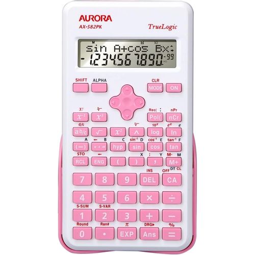 Aurora ax-582pk Calculatrice scientifique - Rose