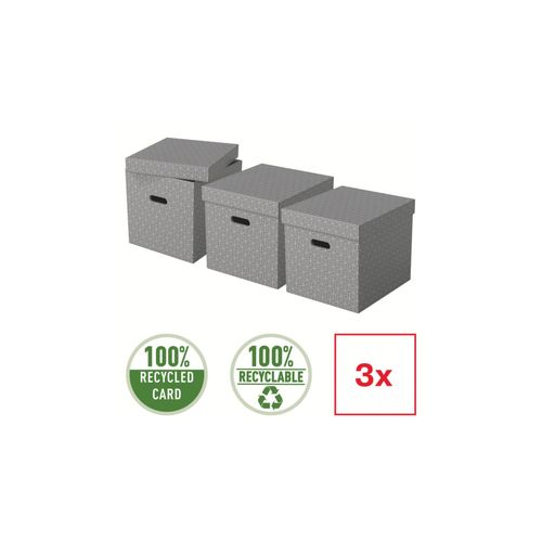 Cube De Rangement Pour La Maison Esselte, Lot De 3