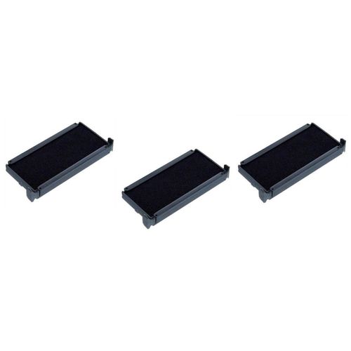 Trodat Lot De 3 Cassettes Encreur De Rechange Pour Tampon 6/4914a Noir