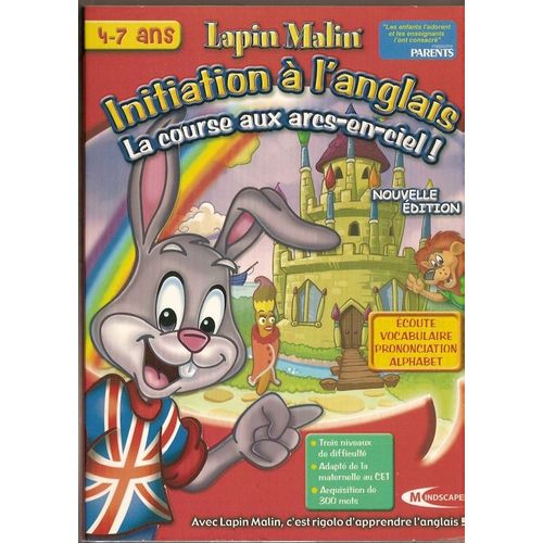 Lapin Malin Inititation À L'anglais La Course Aux Arcs En Ciel !