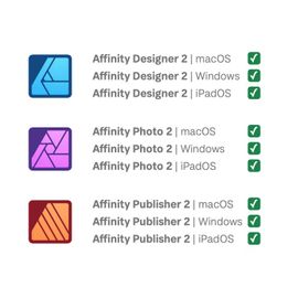 Affinity V2 Licence Universelle - Photo/Designer/Publisher