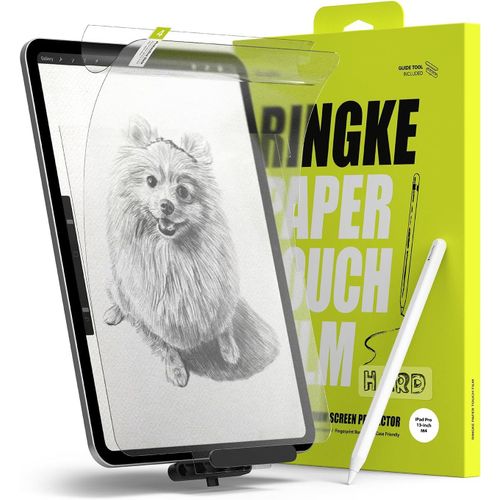 Protection Écran Compatible Avec Ipad Pro 13 Pouces 2024 (M4) [Paper Touch Film] Anti-Empreintes Digitales Mat Pet Texture Papier Film Accessoires Ipad Pro 2024 - Hard Type