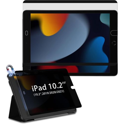 Amovible Magnétique Protecteur D'Écran Anti-Espion pour iPad 10.2 Pouces 9th/8th/7th Generation (2019/2020/2021), Filtre de Confidentialité, Anti-Spy Film de Protection pour iPad 10,2