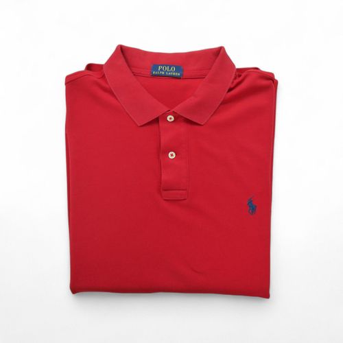 Reconditionné - Polo Manches Courtes Homme Rouge - Taille Xl - Homme - Rouge