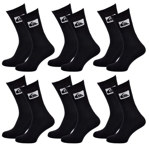 Chaussettes Quiksilver Cushioned Crew 6 Pcs 0234