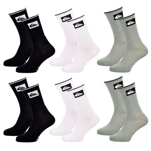 Chaussettes Quiksilver Regular Crew 6 Pcs 2920