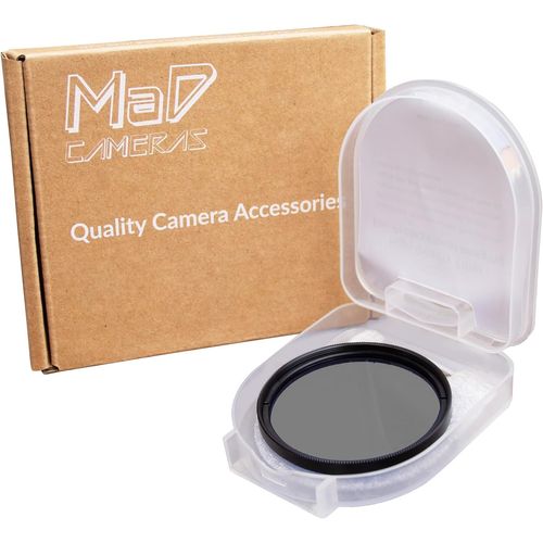 Filtre Polarisant Circulaire Cpl 58Mm Pour Reflex Numériques Et Objectifs - Compatible Avec Canon 18-55Mm, 75-300Mm Et Plus - Améliore Le Contraste Et La Saturation Des Couleurs