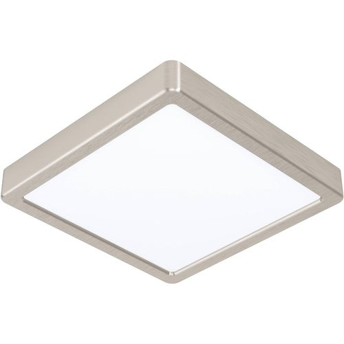 Ytseazn-Connect.Z Plafonnier Led Connecté Fueva-Z,21cm,Lampe De Plafond Zigbee Pour Salle De Bains,Contrôlable Par Appli Et Commande Vocale,Blanc Chaud-Froid,Dimmable,Nickel-Mat,Ip44