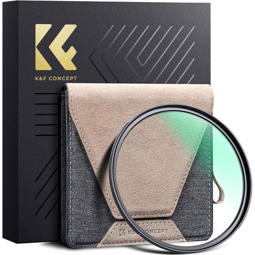 ytseazn-58Mm Filtre Uv En Cuivre Ultra Fin Hd Imperméable Anti Des Rayures Avec Étui Pour Objectif Appareil Photo ¿Nano-X Pro¿