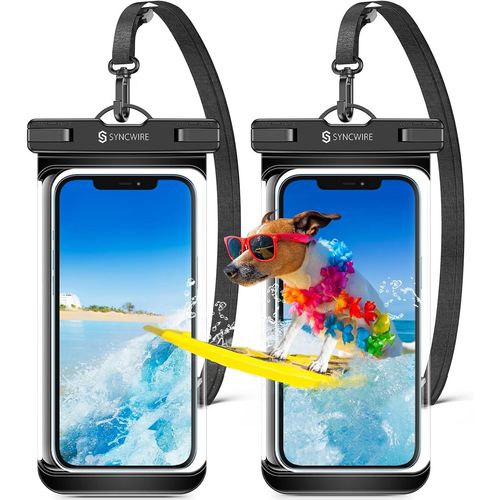 Ytseazn-Lot De 2 Coques De Protection Étanches Pour Téléphone Portable De 17,8 Cm Avec Boutons Latéraux Design Sans Couture Pour Iphone 14 13 12 11 Pro Xs Max Mini Se Xr X 8 7, Samsung S23 Ultra