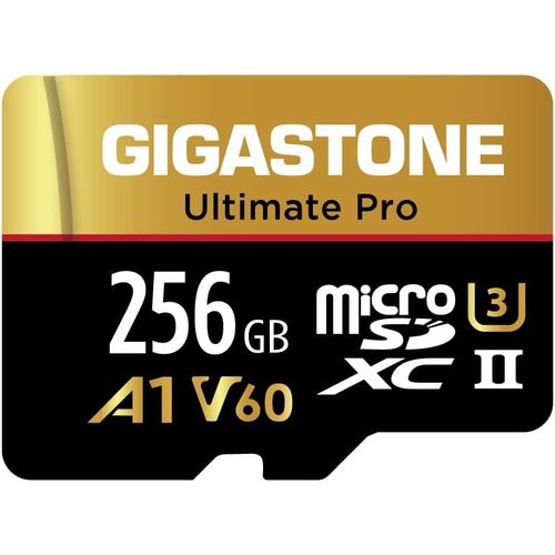 Ytseazn-[5 Ans Récupération De Données Gratuite] Uhs-Ii V60 Carte Mémoire 256 Go, Ultimate Pro, Vitesse Jusqu'à 280/180 Mo/S, Pour Gopro, Dji, Drone, 4k Video A1 U3 C10 Microsdxc Avec Adaptateur-Générique