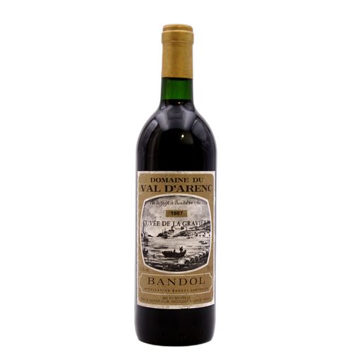 Domaine Du Val D Arenc 1987 Cuvée De La Gravière - Bandol 75cl