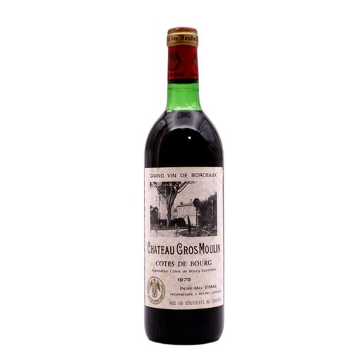 Château Gros Moulin 1975 Côtes De Bourg - 75cl