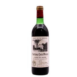 Château Gros Moulin 1975 Côtes De Bourg - 75cl