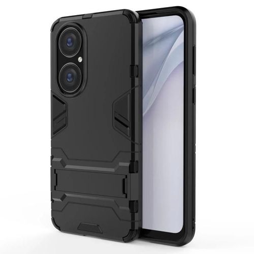 Coque Antichoc Huawei P50 - Pc + Tpu,Support Caché,Noir Noir