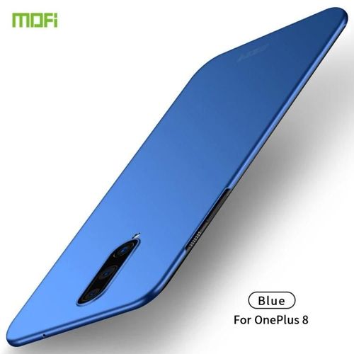Oneplus 8 Hard Case - Pc Givré Ultra-Fin,Mofi Blue Cover Blue