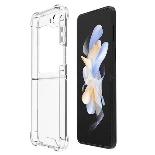Coque De Téléphone Antichoc - Pc Transparent + Tpu Pour Samsung Galaxy Z Flip5