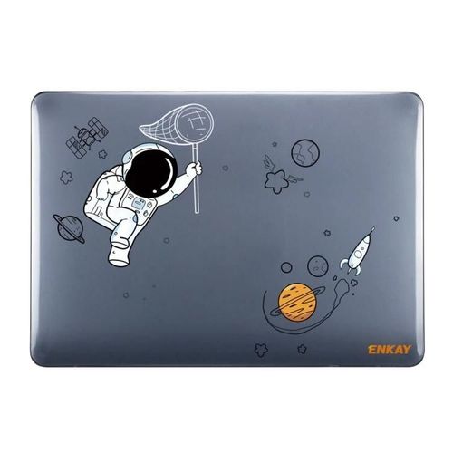Coque MacBook Air 13,3"" - ENKAY Spaceman Pattern Protective Crystal Cover