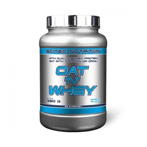 Oat 'n' Whey (1,380kg)|Vanille|Flocons D'avoine|Scitec Nutrition 
