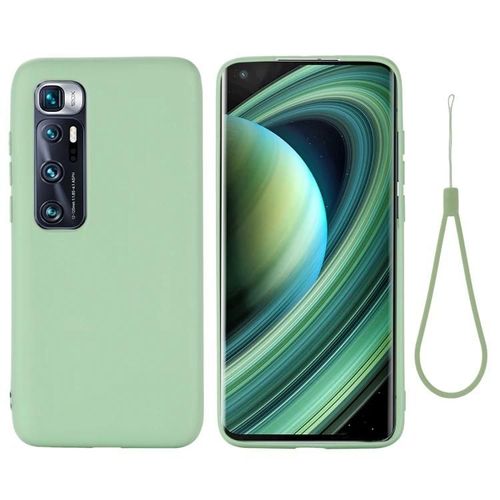 Xiaomi Mi 10 Ultra Case - Silicone Liquide Antichoc,Couverture Complète,Vert Vert