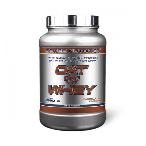 Oat 'n' Whey (1,380kg)|Chocolat|Flocons D'avoine|Scitec Nutrition 