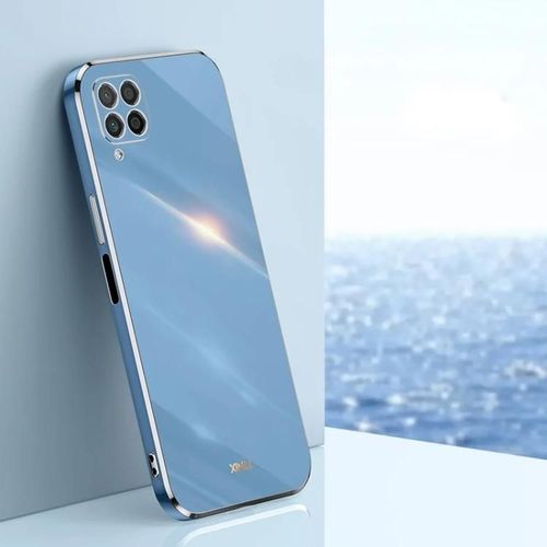 Coque Antichoc Huawei Nova 6 Se En Tpu - Bord Doré 6d,Bleu Céleste Bleu Céleste