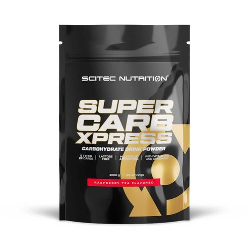 Super Carb Xpress (1kg)|Thé Glacé Framboise|Glucides En Poudre|Scitec Nutrition 